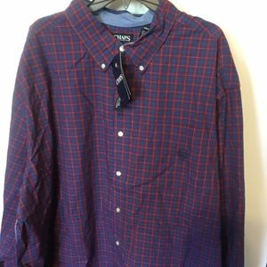 Men’s Big and Tall Chaps Dress Shirt